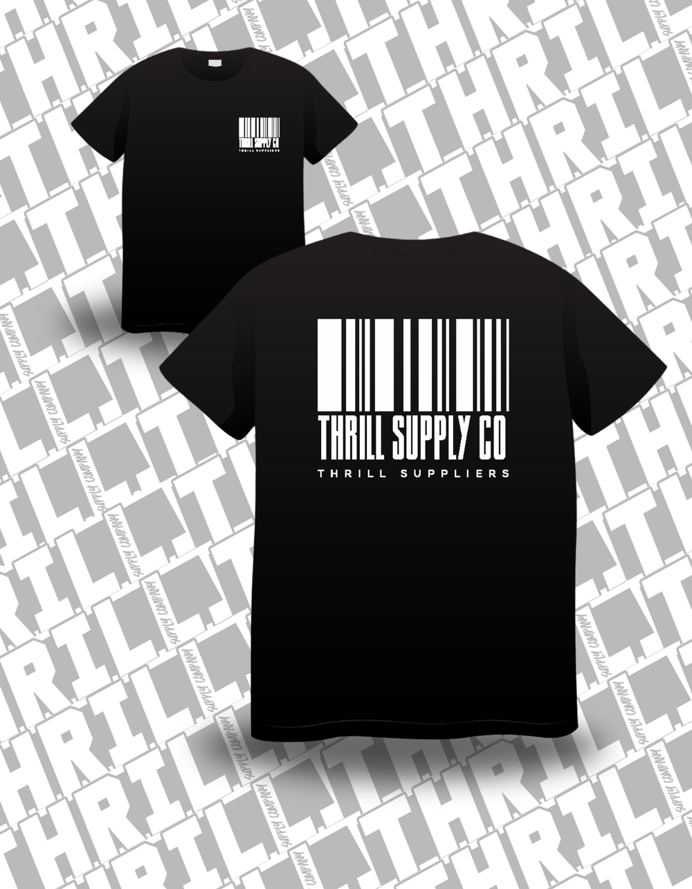 Thrill Supply Barcode Tee