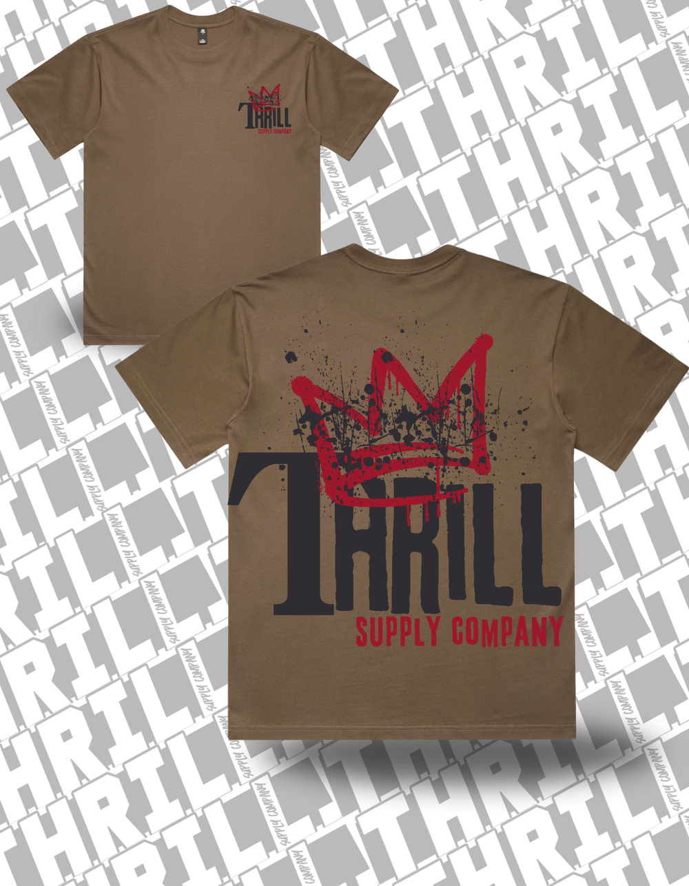 Thrill Supply Crown Box Tee