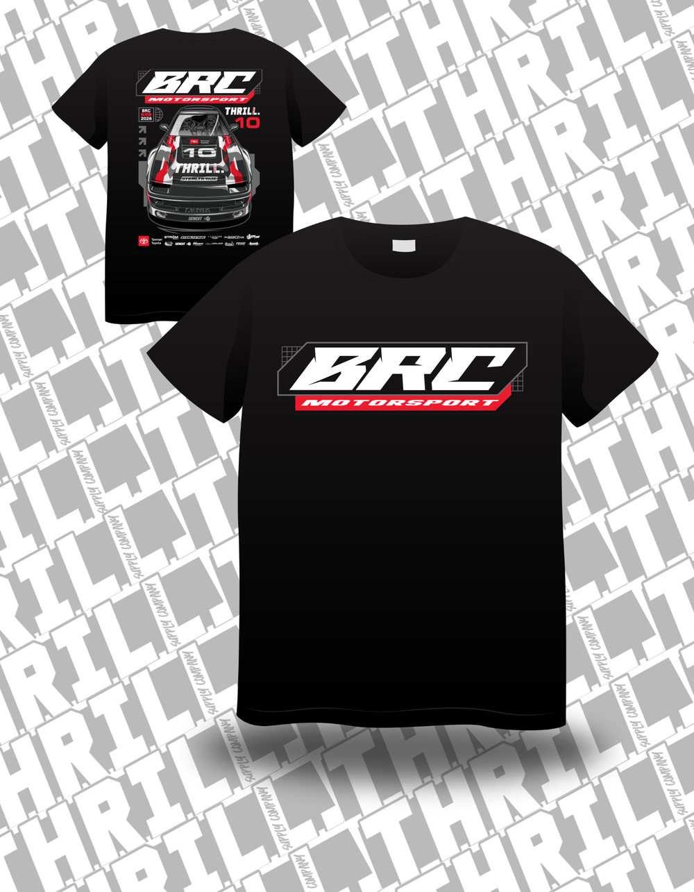 BRC Motorsport 2026 Supporter Tee