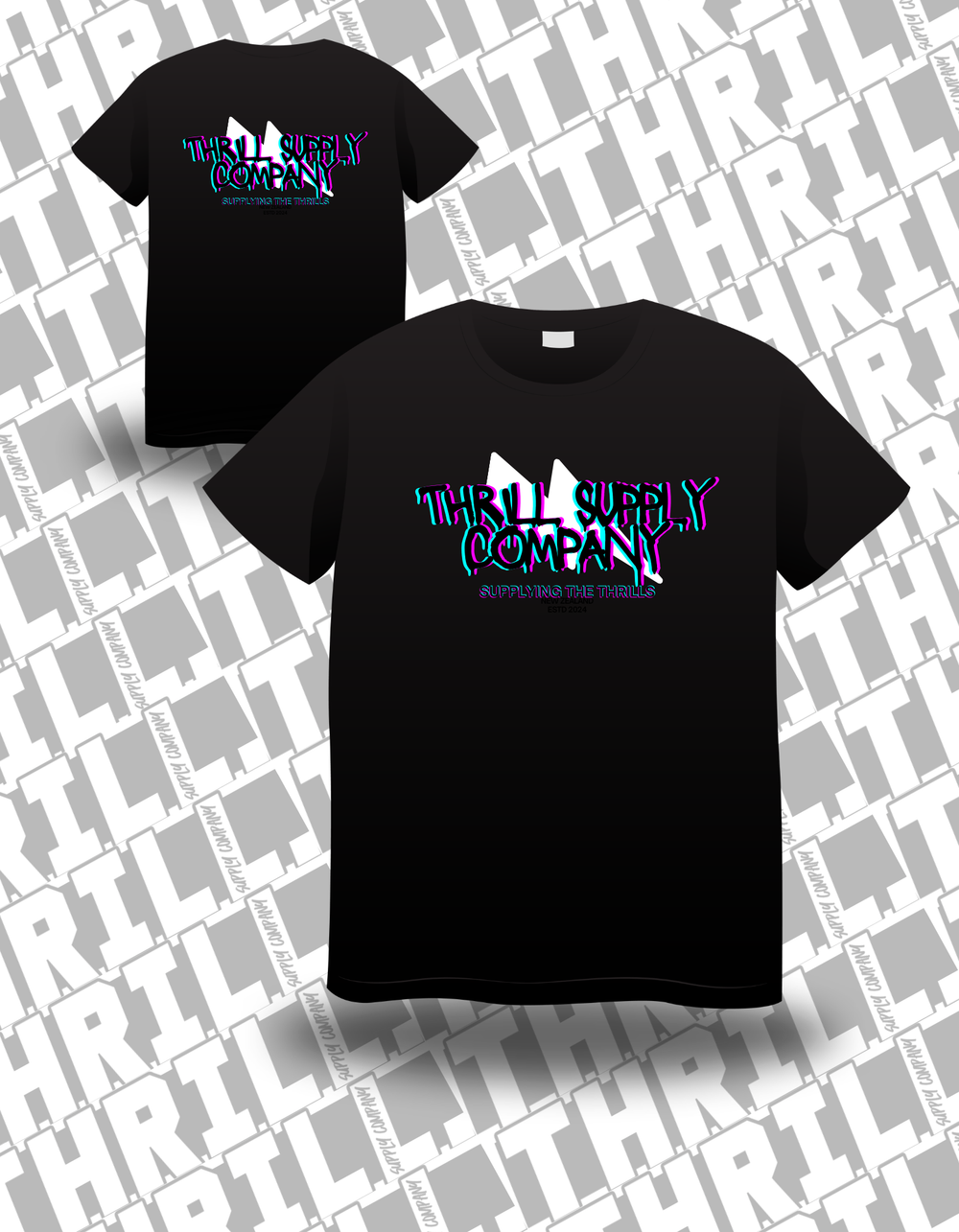 Thrill Supply 3D Tee