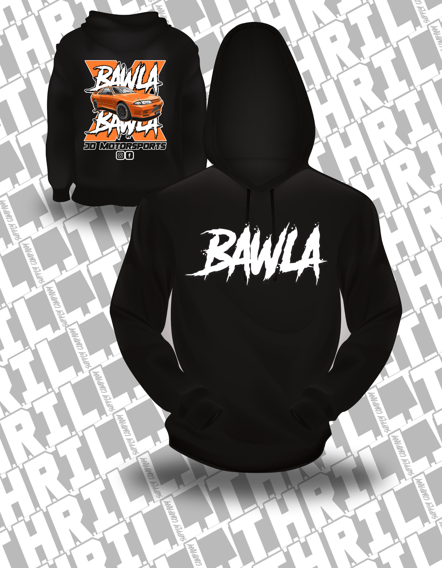 JD Motorsports - BAWLA Hoodie