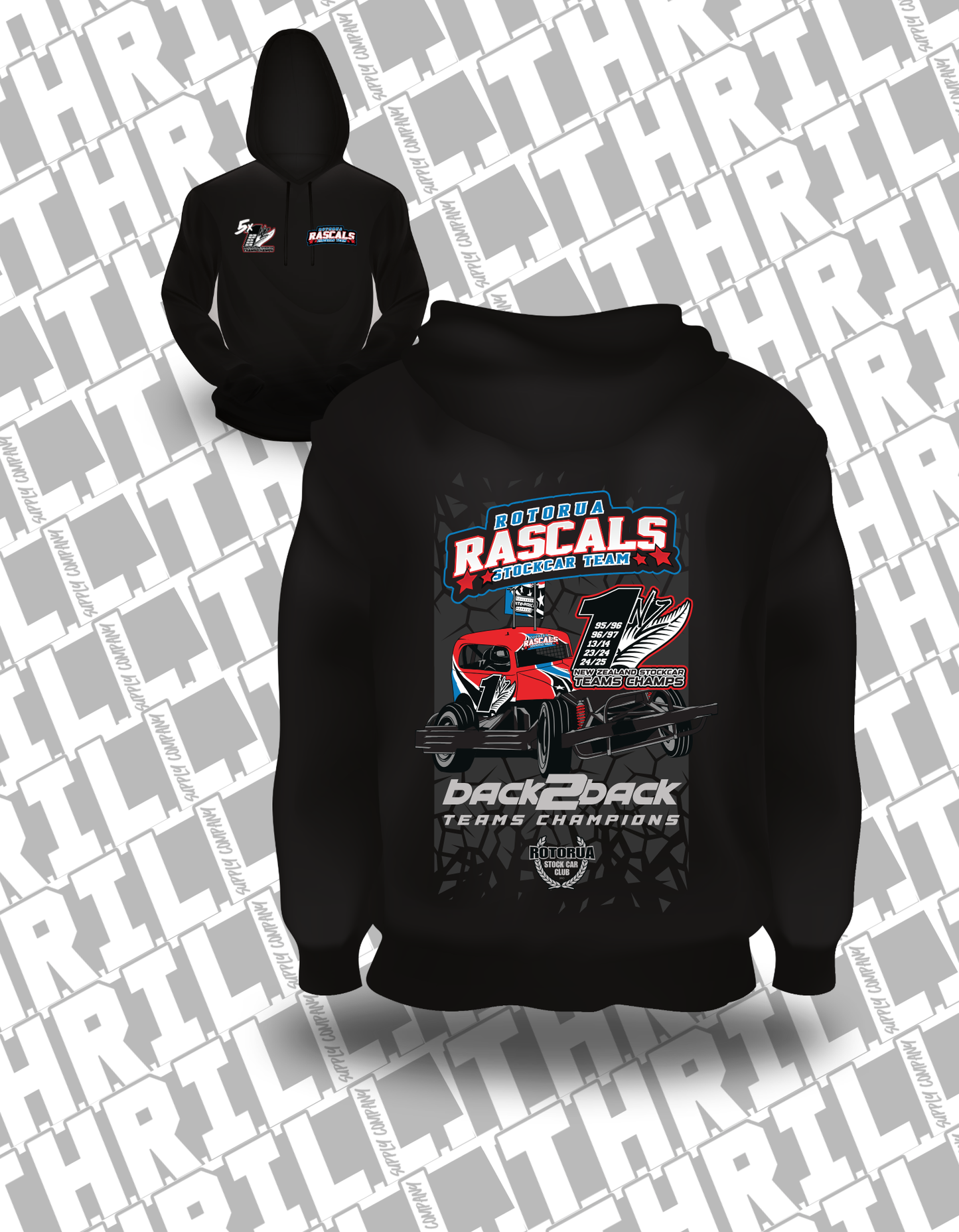 Rotorua Rascals '26 Kids Hoodie