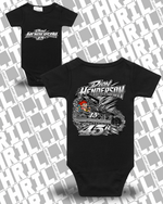 45r DHM Black Infant MiniMe 3003 Front & Back