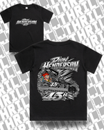 45r DHM Black Kids Classic Tee 3060 Front & Back