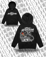 45r DHM Black Kids Supply Hood 3032 Front & Back