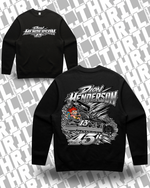 45r DHM Black Relax Crew 5160 Front & Back