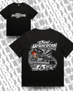 45r DHM Black Women’s Heavy Tee 4080 Front & Back
