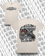 45r DHM Bone Classic Tee 5026 Front & Back