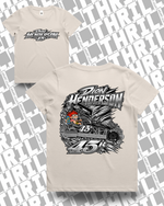 45r DHM Bone Kids Staple Tee 3005 Front & Back
