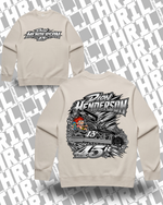 45r DHM Bone Relax Crew 5160 Front & Back