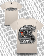 45r DHM Bone Staple Tee 5001 Front & Back