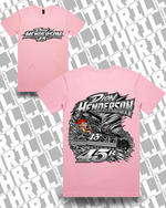 45r DHM Bubblegum Staple Tee 5001 Front & Back