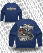 45r DHM Cobalt Relax Crew 5160 Front & Back