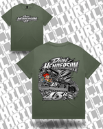 45r DHM Cypress Heavy Tee 5080 Front & Back