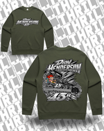 45r DHM Cypress Relax Crew 5160 Front & Back