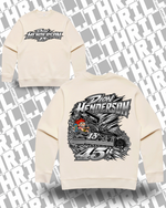 45r DHM Ecru Relax Crew 5160 Front & Back