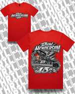 45r DHM Fire Staple Tee 5001 Front & Back