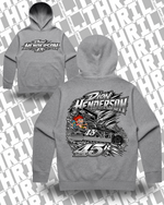 45r DHM Grey Marle Relax Hood 5161 Front & Back
