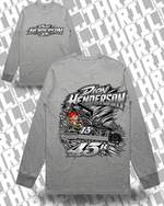 45r DHM Grey Marle Staple LS 5020 Front & Back