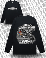 45r DHM Navy Staple LS 5020 Front & Back