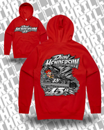 45r DHM Red Supply Hood 5101 Front & Back