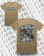 45r DHM Sand Classic Tee 5026 Front & Back