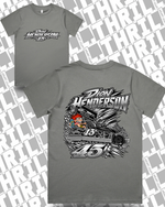 45r DHM Shadow Women’s Classic Tee 4026 Front & Back