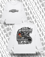 45r DHM White Kids Classic LS 3062 Front & Back