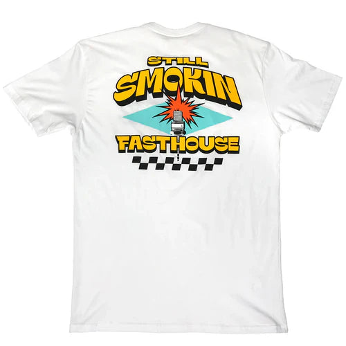4 Ever 2 Smokin Tee - White