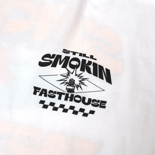 4 Ever 2 Smokin Tee - White