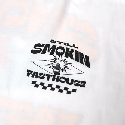 4 Ever 2 Smokin Tee - White