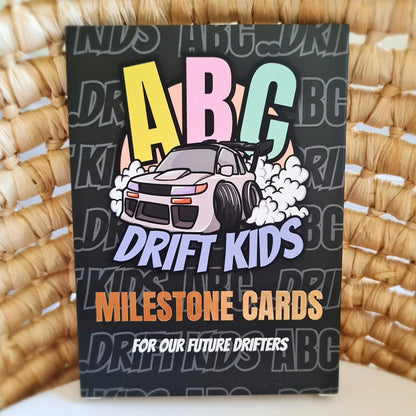 ABC Drift Kids Milestone Cards