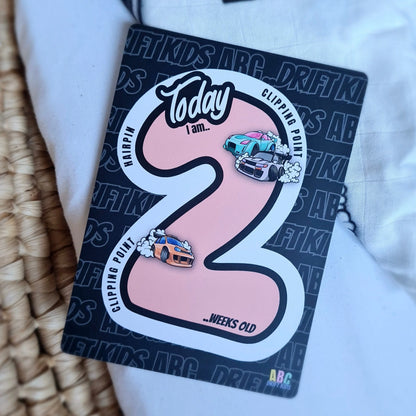 ABC Drift Kids Milestone Cards