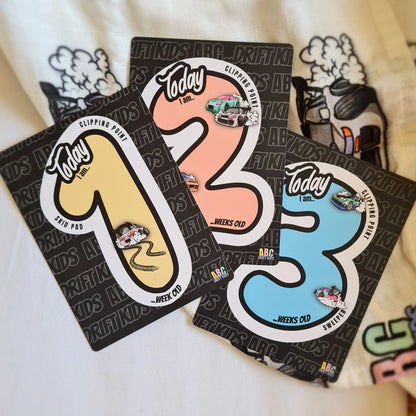 ABC Drift Kids Milestone Cards