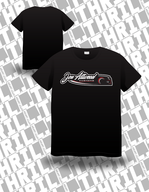 Jon Attwood Customs Tee - Front print 1