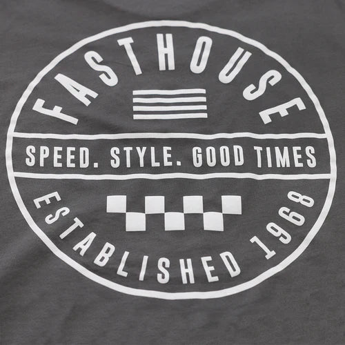 Statement Tee - Gunmetal