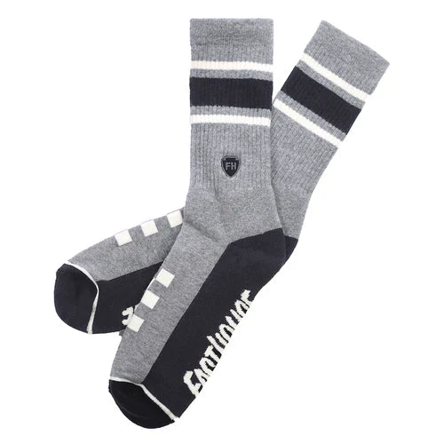 Venice Sock - Heather Gray/Black
