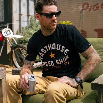 Fast Life SS Tee - Black