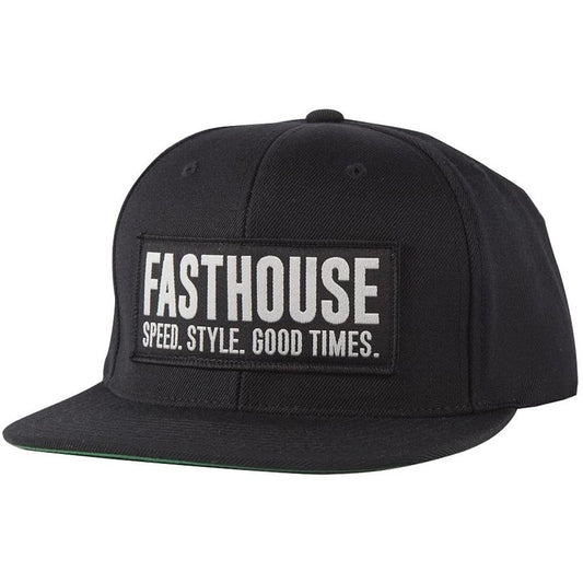 Block House Hat Black/Black